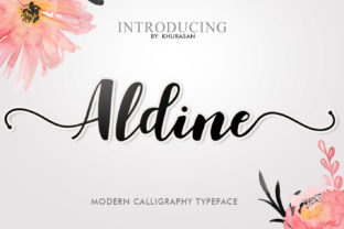 Aldine: A Handwritten Font for Personalized Branding