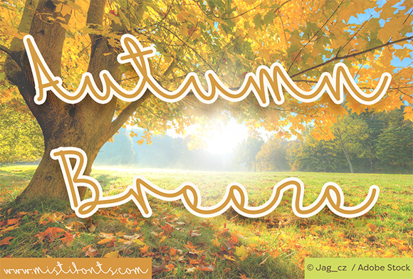 Autumn Breeze: A Font for Crafting Timeless Editorial Design