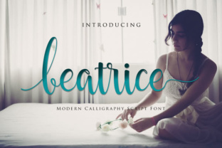 Beatrice: A Warm Script Font for Creative Projects