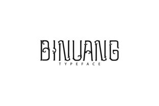 Binuang: A Decorative Font for Creative Display and Branding