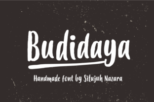 Budidaya: A Script Handwritten Font for Creative Branding