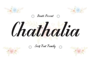 Chathalia: A Serif Font for Crafting Beautiful, Readable Designs