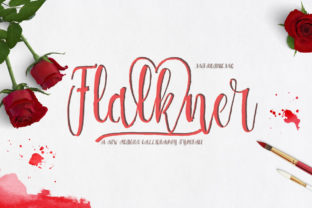 Flalkner: A Script Handwritten Font for Editorial Design