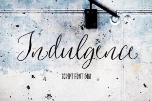 Indulgence: A Script Handwritten Font for Creative Projects
