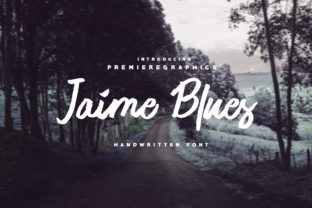 Jaime Blues: A Script Handwritten Font for Dynamic Brand Campaigns