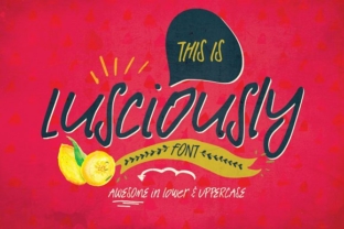 Lusciously: A Script Handwritten Font for Creative Campaigns