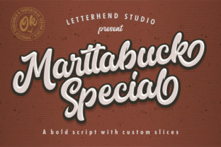 Marttabuck: A Bold Script Font for Digital Branding
