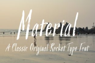 Material Regular: The Bold Script Font for Memorable Branding