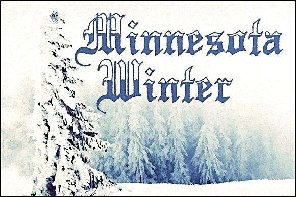 Minnesota Winter Font for Bold Digital Branding and Web Design
