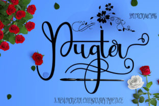 Pugter: A Script Handwritten Font That Elevates Brand Identity