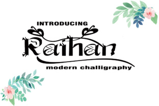 Raihan: A Script Font for Modern Web Design