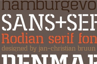 Rodian Serif: A Modern Sans Serif Font for Creative Projects