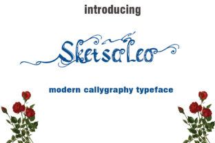 Sketsa Leo: A Modern Calligraphy Script Font for Digital Design