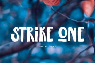 Strike One: A Script Font for Editorial Elegance