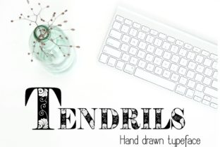 Tendrils: A Decorative Font for Creative Campaigns