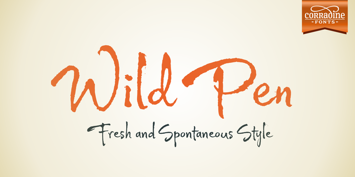 Wild Pen Family: A Script Font for Creative Editorial Design