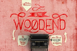 Woodend: A Script Handwritten Font That Elevates Brand Identity